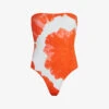 AllSaints Catriona Mariana Bandeau Swimsuit 1 AllSaints Catriona Mariana Bandeau Swimsuit -Closet By She R04090571 ORANGETIEDYE M