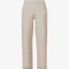 Joseph Striped Knitted Merino Wool Knitted Trousers -Closet By She R04095127 PUTTYPEWTER M