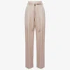 Reiss Mylie Belted Tapered-leg Woven Trousers -Closet By She R04095898 NEUTRAL M