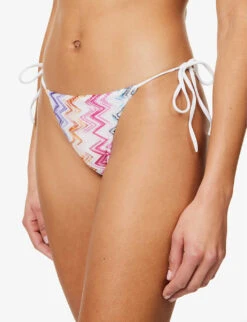 Missoni Spacedyed Chevron-knit Bikini -Closet By She R04100186 KRG009ORESORTMULTICOL ALT05