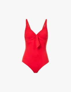 Melissa Odabash Lisbon Bow-embellished Swimsuit
