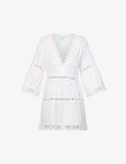 Melissa Odabash Victoria Semi-sheer Cotton Cover-up