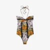 Sandro Pacifique Floral-print Swimsuit