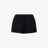 Moretti Mid-rise Cotton Shorts -Closet By She R04104259 BLACK M