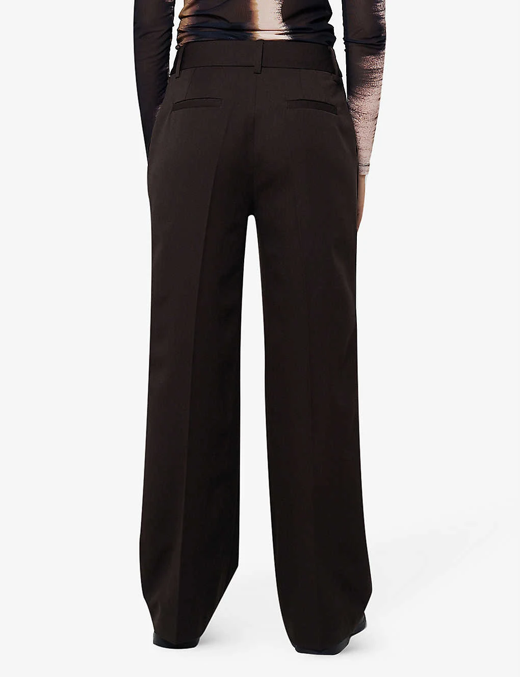 Germaine Straight-leg Mid-rise Recycled-polyester Trousers 6 Germaine Straight-leg Mid-rise Recycled-polyester Trousers - Image 4