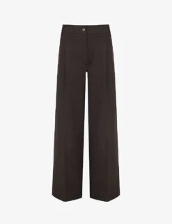 Germaine Straight-leg Mid-rise Recycled-polyester Trousers