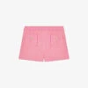Maje Iapela Patch-pocket Stretch-tweed Shorts -Closet By She R04110656 ROSES M