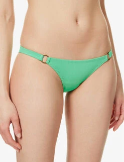 Melissa Odabash Greece Low-rise Bikini Bottoms -Closet By She R04111509 GREEN ALT04