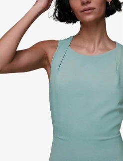 Whistles Tie Back Stretch-crepe Maxi Dress -Closet By She R04118636 ALT04