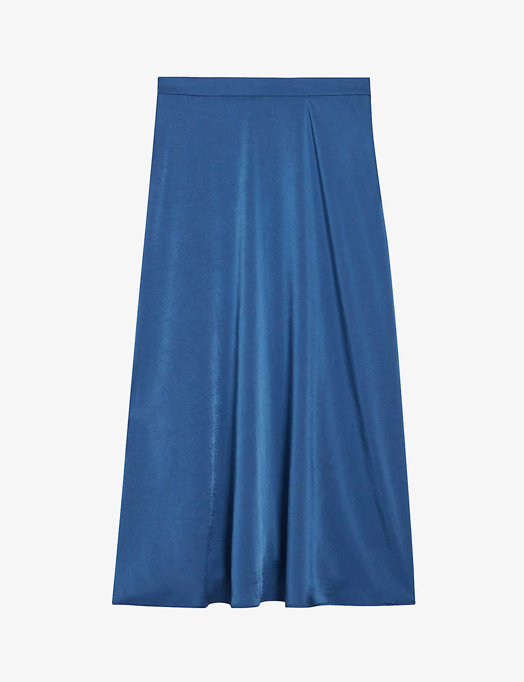 CLAUDIE PIERLOT Sapino Mid-rise Flared Satin Midi Skirt 3 CLAUDIE PIERLOT Sapino Mid-rise Flared Satin Midi Skirt