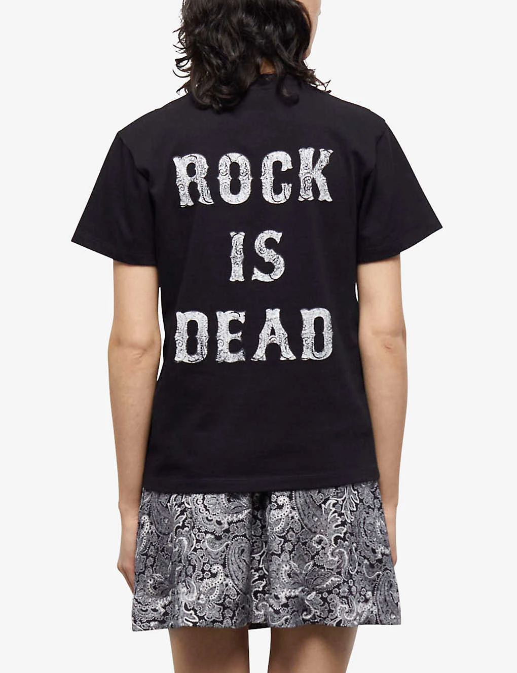 THE KOOPLES Graphic-print Crew-neck Cotton T-shirt 6 THE KOOPLES Graphic-print Crew-neck Cotton T-shirt - Image 4