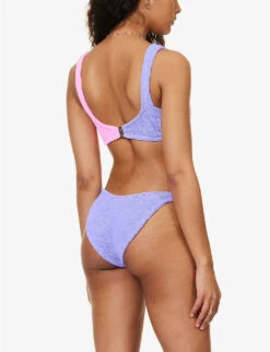 Duo Chelsea Twisted-knot Bikini -Closet By She R04130204 LILACBUBBLEGUM ALT03