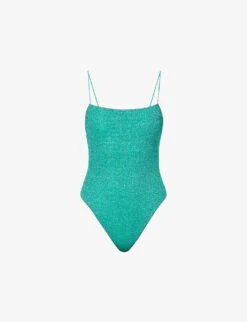 OSEREE Lumière Metallic-weave Swimsuit
