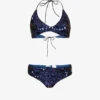 OSEREE Sequin-embellished Mid-rise Bikini Set