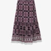 Ikks Graphic-print Crepe-voile Midi Skirt 2 Ikks Graphic-print Crepe-voile Midi Skirt -Closet By She R04133248 RASPBERRY M