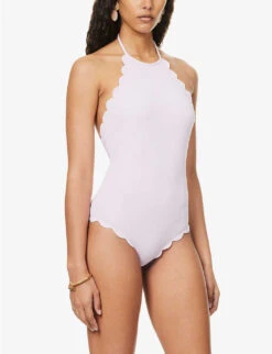 Marysia Mott Malliot Halter-neck Swimsuit -Closet By She R04140986 VIOLETTEAZURE ALT02