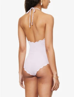 Marysia Mott Malliot Halter-neck Swimsuit -Closet By She R04140986 VIOLETTEAZURE ALT03