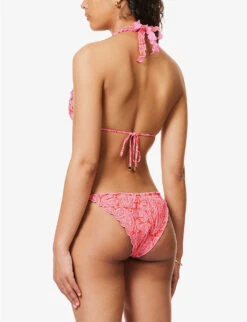 Tangier Abstract-print Stretch-recycled Polyamide Bikini Top 10 Tangier Abstract-print Stretch-recycled Polyamide Bikini Top -Closet By She R04142183 PRTPRT ALT03