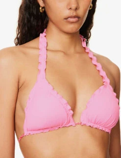 Tangier Abstract-print Stretch-recycled Polyamide Bikini Top 11 Tangier Abstract-print Stretch-recycled Polyamide Bikini Top -Closet By She R04142183 PRTPRT ALT04