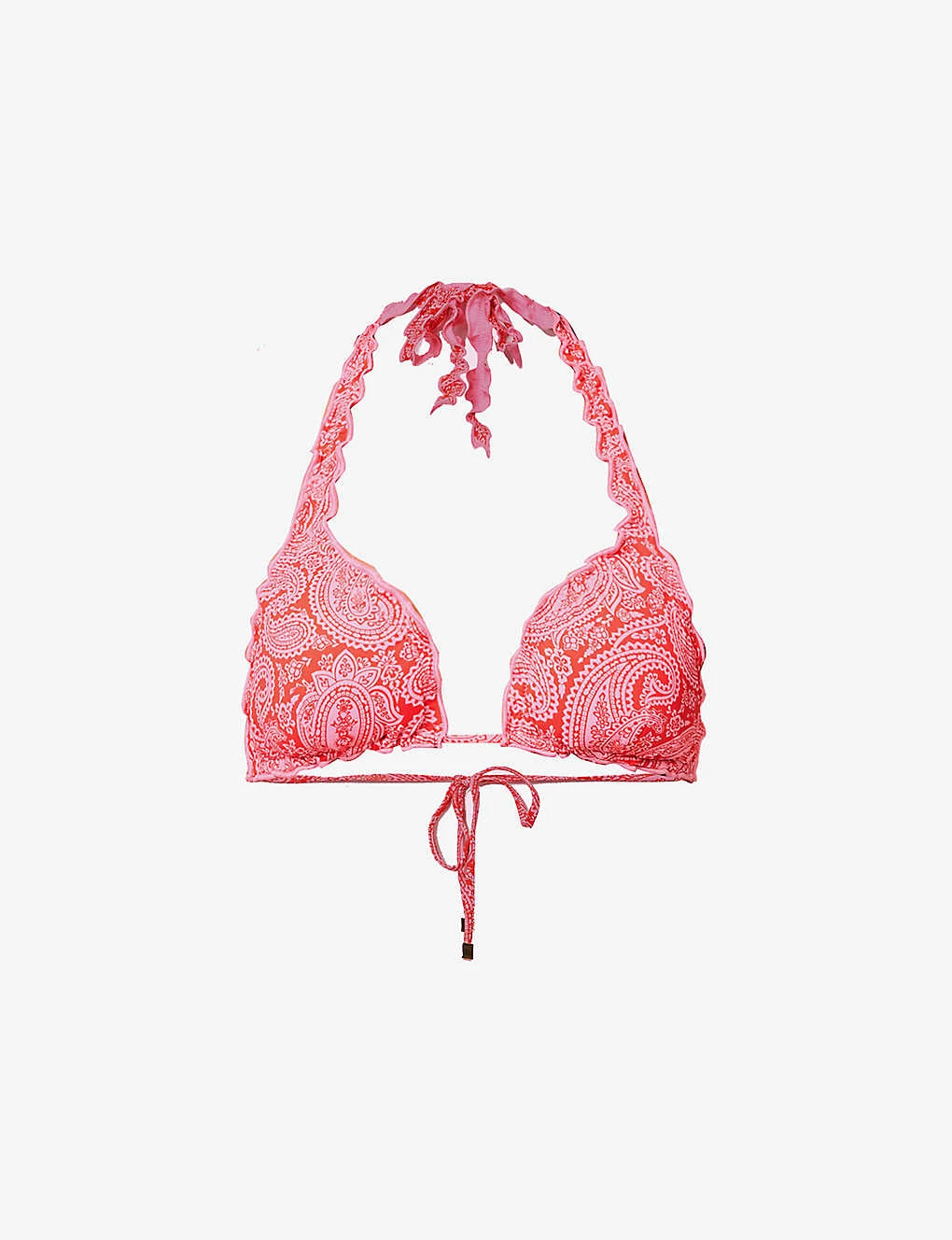 Tangier Abstract-print Stretch-recycled Polyamide Bikini Top 3 Tangier Abstract-print Stretch-recycled Polyamide Bikini Top