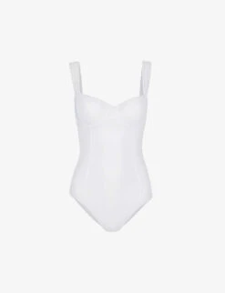 Antibes Underwired Stretch-recycled Polyamide Swimsuit
