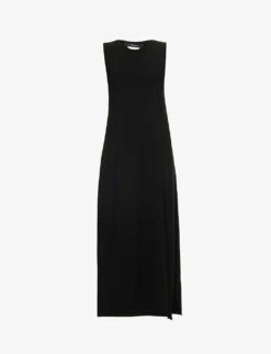 Weekend Max Mara Robinia Round-neck Sleeveless Knitted Midi Dress