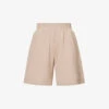 Weekend Max Mara Zoraide Regular-fit Mid-rise Stretch-jersey Shorts 2 Weekend Max Mara Zoraide Regular-fit Mid-rise Stretch-jersey Shorts -Closet By She R04151226 BEIGE M