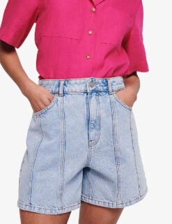 Heath Organic-cotton Shorts 11 Heath Organic-cotton Shorts -Closet By She R04151535 LIGHTWASH ALT04