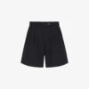 Fidel Tabbed Linen Shorts -Closet By She R04151537 BLACK M