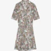 Zadig & Voltaire Remove Floral-print Woven Mini Dress