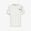 Outline Logo-print Cotton-jersey T-shirt -Closet By She R04153493 GREYMELANGE M
