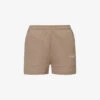 Resort Logo-patch Cotton-jersey Shorts -Closet By She R04153628 DEEPSAND M