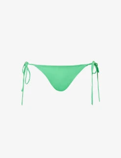 Tie-side Mid-rise Bikini Bottoms