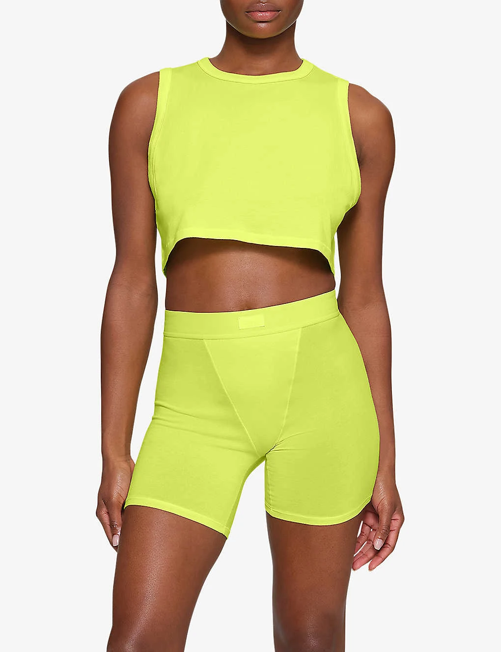 Boyfriend Cropped Stretch-woven Top 4 Boyfriend Cropped Stretch-woven Top - Image 2