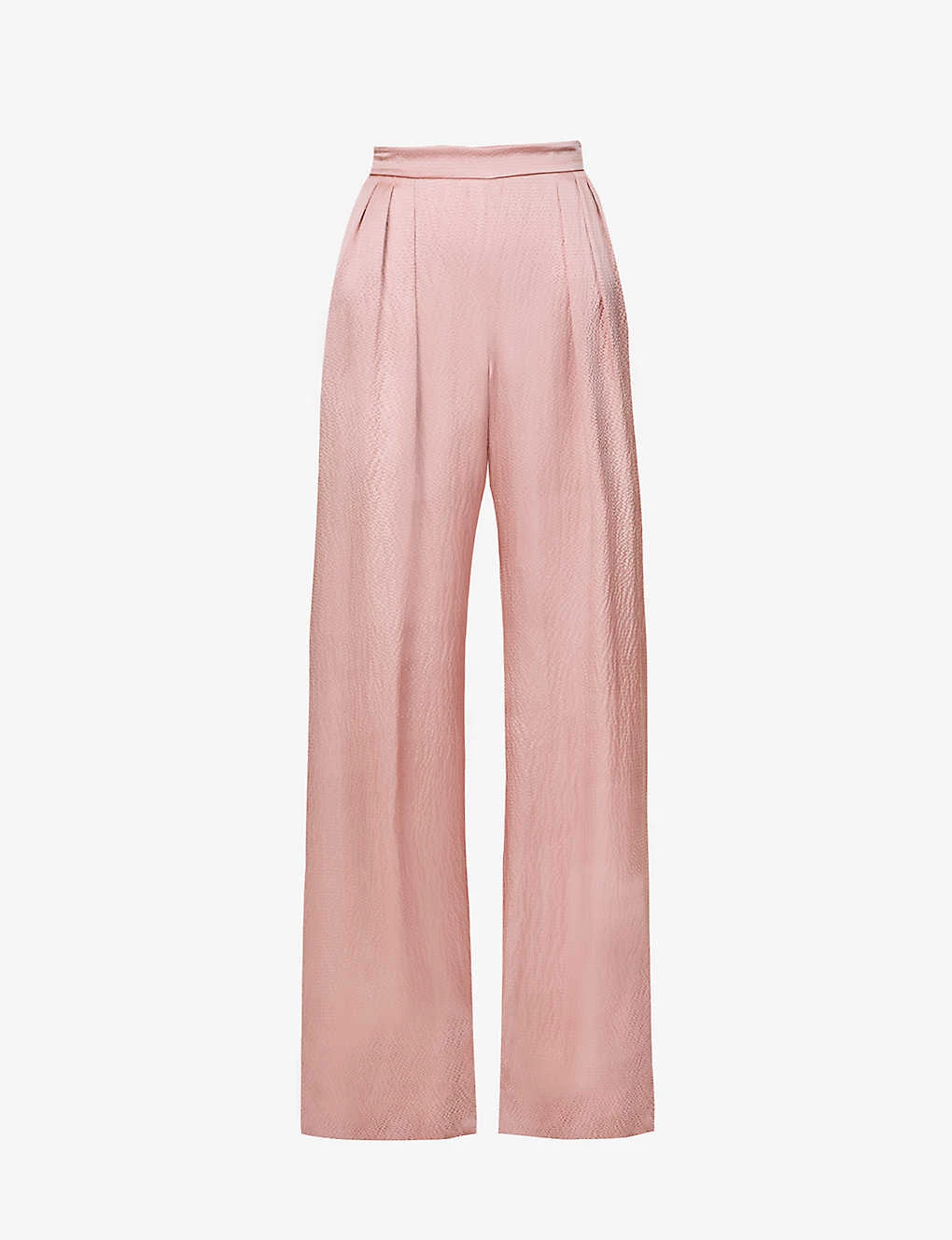 Uncino Wide-leg High-rise Silk Trousers 3 Uncino Wide-leg High-rise Silk Trousers