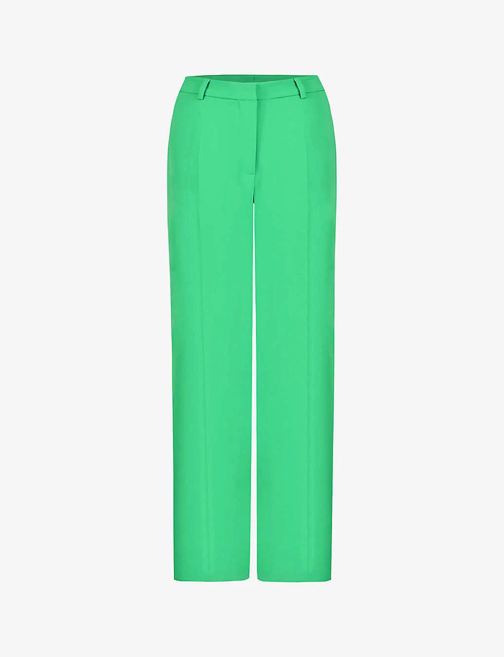 Wide-leg Mid-rise Woven Trousers 3 Wide-leg Mid-rise Woven Trousers
