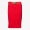 Pre-loved Versace Wool-blend Midi Skirt 1 Pre-loved Versace Wool-blend Midi Skirt -Closet By She R04162735 RED M