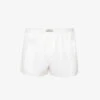 Core High-rise Cotton-poplin Pyjama Shorts 2 Core High-rise Cotton-poplin Pyjama Shorts -Closet By She R04164429 OPTICWHITE M