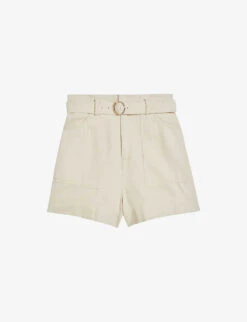 Ted Baker Indigow Patch-pocket Cotton Shorts