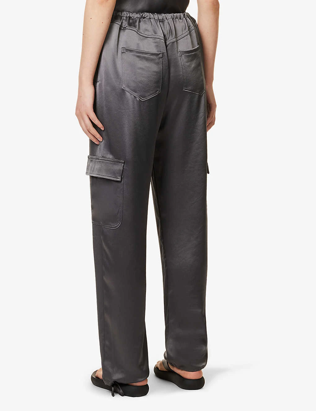 Les Barb High-rise Satin Trousers 6 Les Barb High-rise Satin Trousers - Image 4