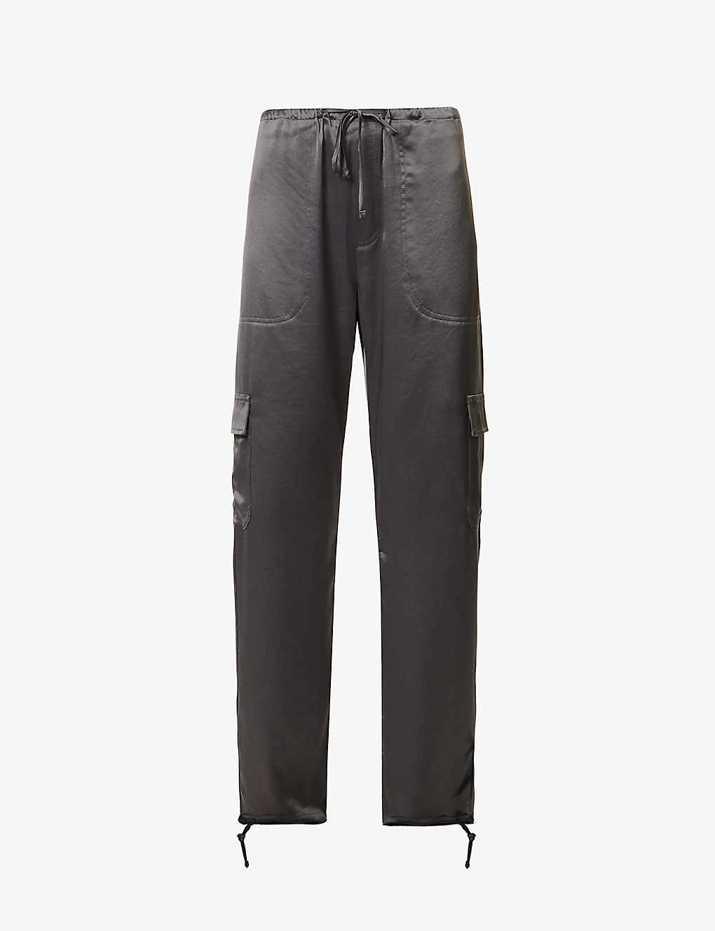 Les Barb High-rise Satin Trousers 3 Les Barb High-rise Satin Trousers