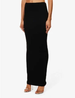 Palencia Regular-fit Stretch-woven Maxi Skirt -Closet By She R04171078 BLACK ALT02