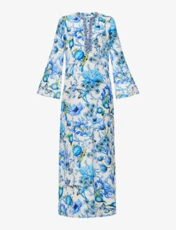Collins Floral-print Silk-crepe Maxi Dress