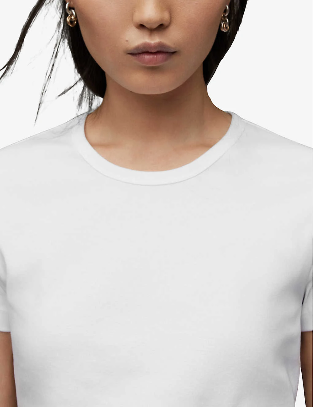 AllSaints Stevie Slim-fit Organic-cotton T-shirt 7 AllSaints Stevie Slim-fit Organic-cotton T-shirt - Image 5