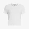 AllSaints Stevie Slim-fit Organic-cotton T-shirt -Closet By She R04172260 OPTICWHITE M