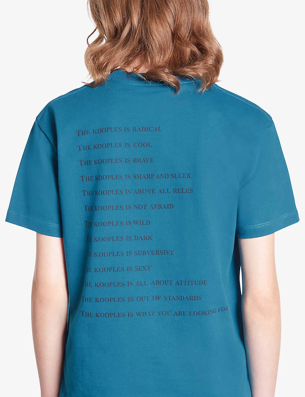 THE KOOPLES Logo-print Cotton-jersey T-shirt 7 THE KOOPLES Logo-print Cotton-jersey T-shirt - Image 5