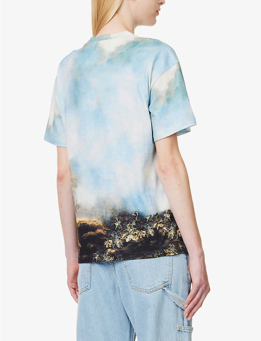 Roberto Cavalli Graphic-print Short-sleeved Cotton-jersey T-shirt 6 Roberto Cavalli Graphic-print Short-sleeved Cotton-jersey T-shirt - Image 4