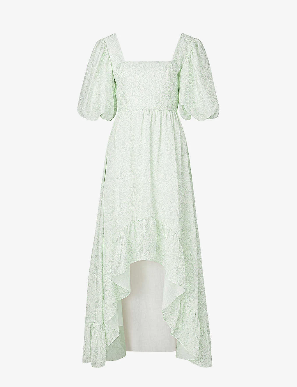 By Malina Amina Puff-sleeve Woven Maxi Dress 3 By Malina Amina Puff-sleeve Woven Maxi Dress