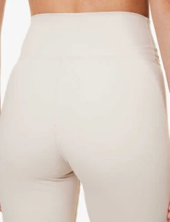 365 Second Skin High-rise Fitted Stretch Recycled-polyamide Shorts -Closet By She R04180891 STONE ALT04