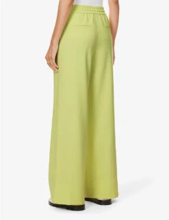ME AND EM Summer Straight-leg Mid-rise Stretch-woven Trousers -Closet By She R04181886 CITRONELLE ALT03